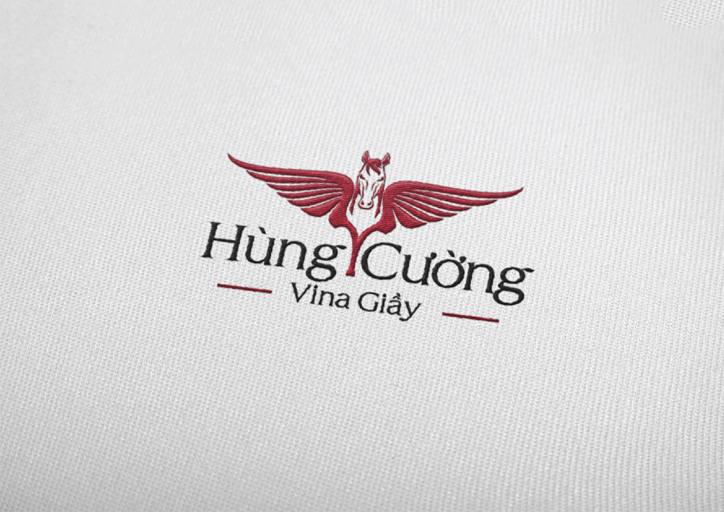 VINA GIẦY HÙNG CƯỜNG - Thiết kế logo và nhận diện thương hiệu thời trang VINA GIẦY HÙNG CƯỜNG